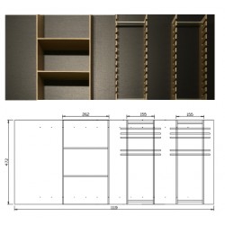 PER CASSETTO VANO 120 CM