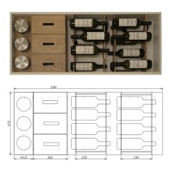 PER CASSETTO VANO 120 CM