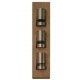 MODULO 100 PORTASPEZIE CON MACINE INOX