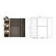 PER CASSETTO VANO 60 CM