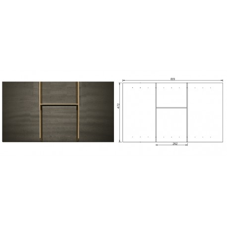 PER CASSETTO VANO 90 CM