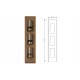 MODULO 100 PORTASPEZIE CON MACINE INOX